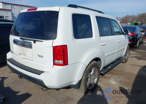 2009 Honda Pilot Ex-L from USA, damaged, VIN 5FNYF38679B013676